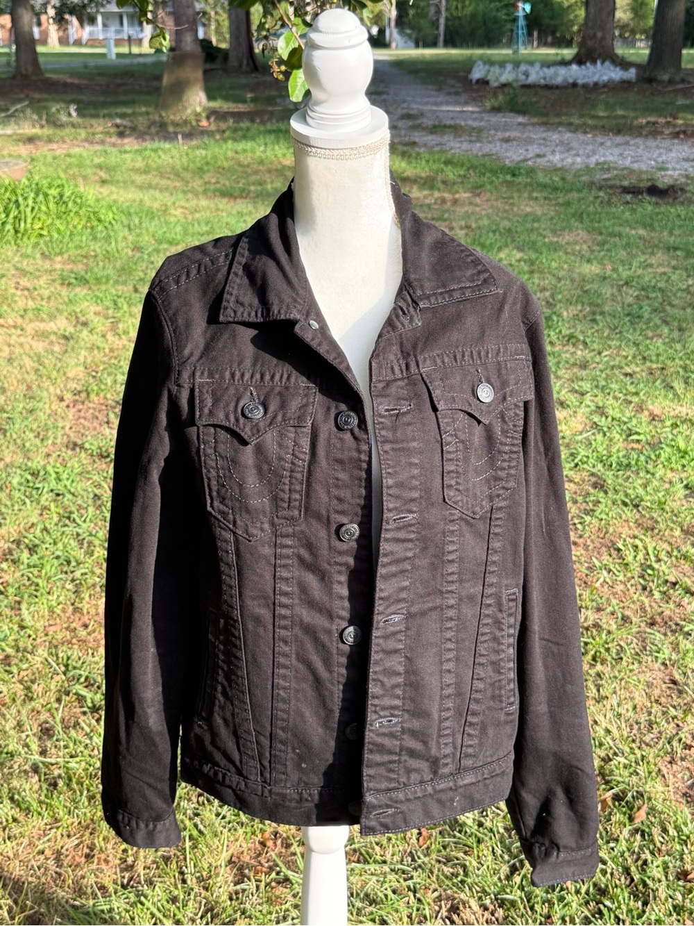 NWOT True Religion Men’s Trucker Jacket Medium